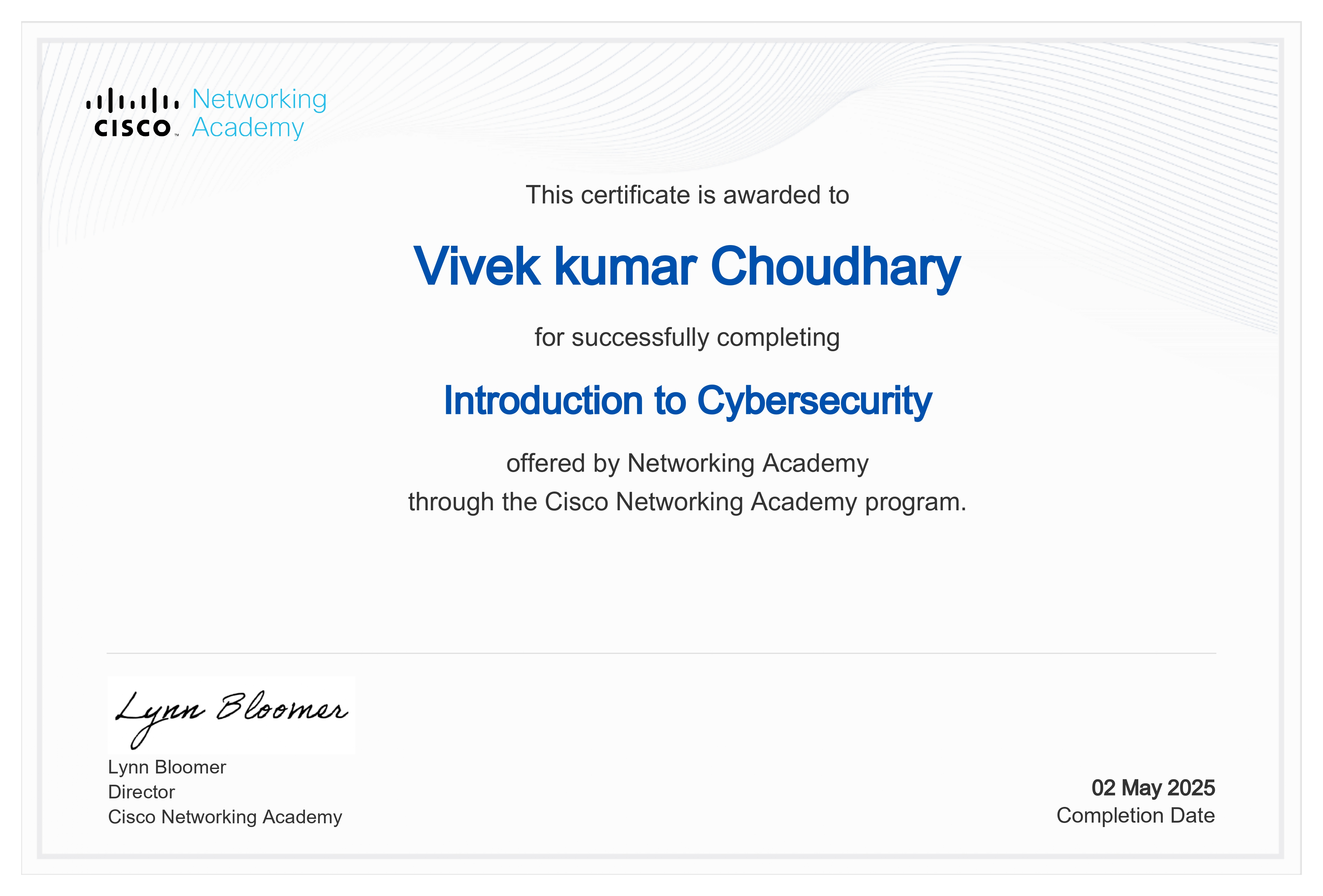 Intro to Cybersecurity